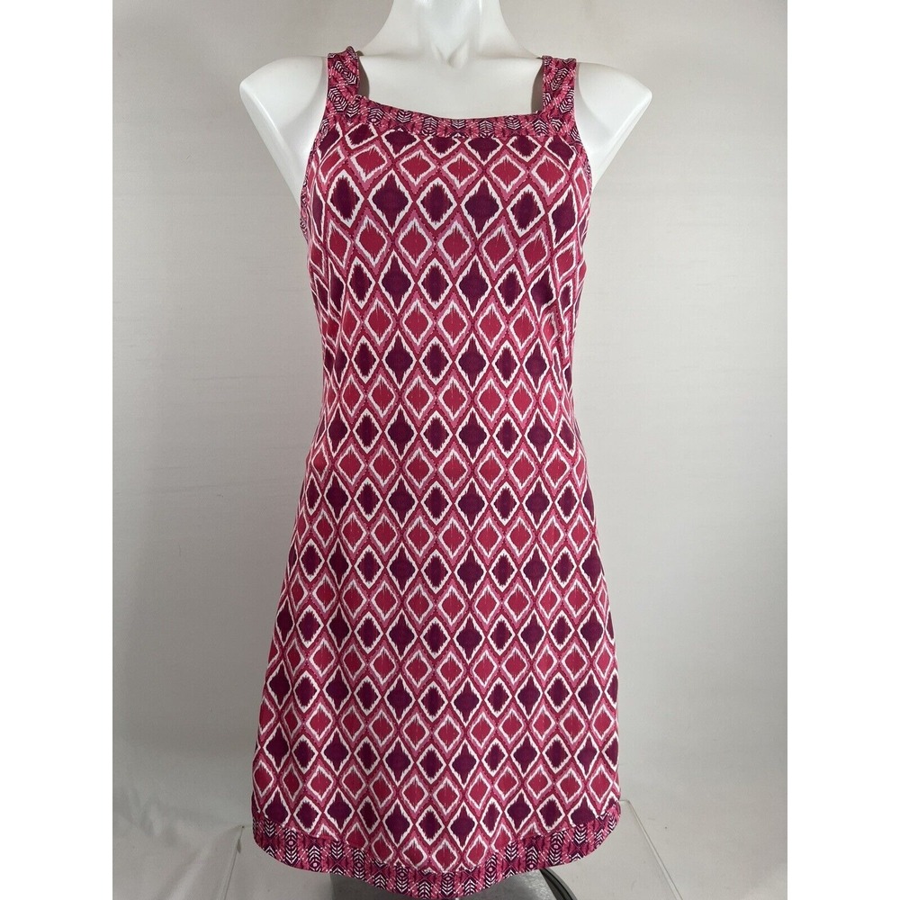 Title IX Women XS Geometric‎ Summer Dress Sleeveless Athletic Casual Blue